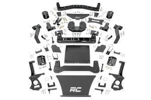Chevrolet Suburban Suspension Lift Kit - Front + Rear - Rough Country - 6 Inch, Rough Country - '21-'24